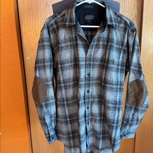 Pendleton Trail Shirt w/Elbow Patches Like New